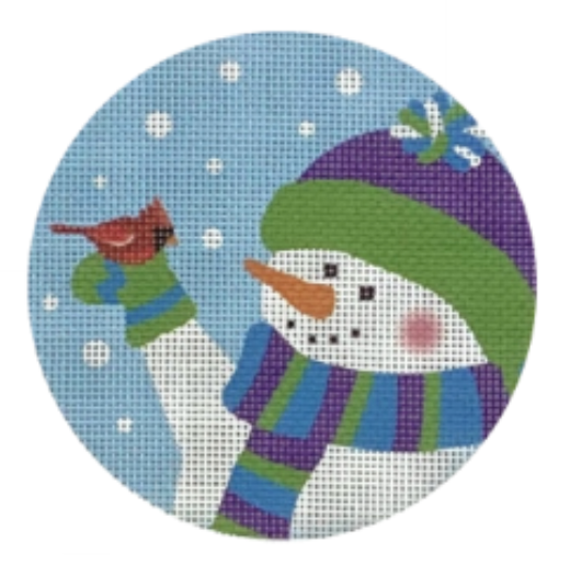 SN54 Jax Snowman with Cardinal
