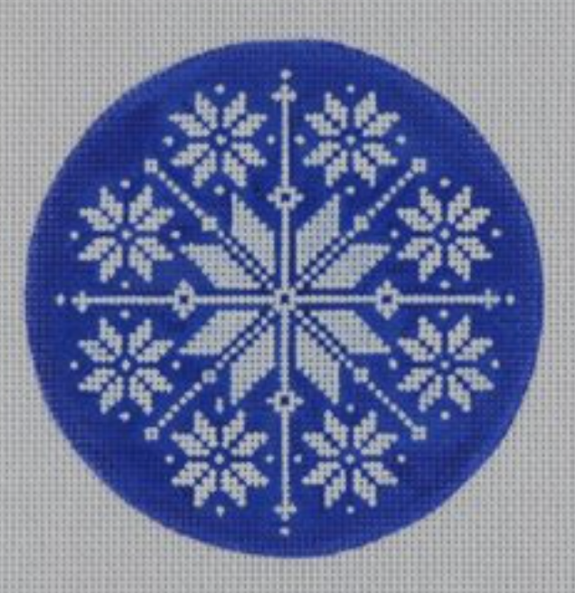 NOR03 Nordic Snowflake - Blue