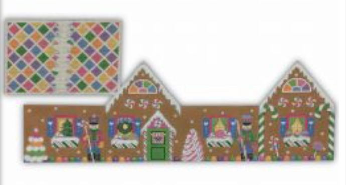 H3D01 3D Gingerbread House