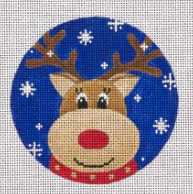 RN01 Reindeer with Snowflakes