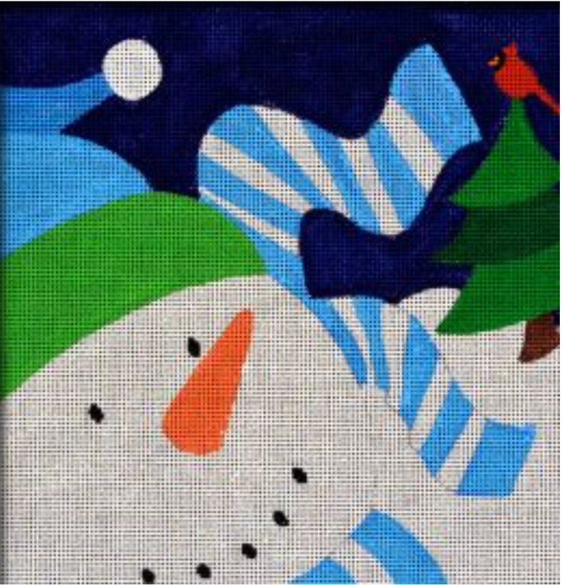 SN07 Graphic Stripes Snowman