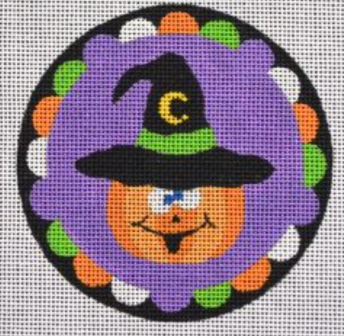 HW12 Wacky Pumpkin Ornament