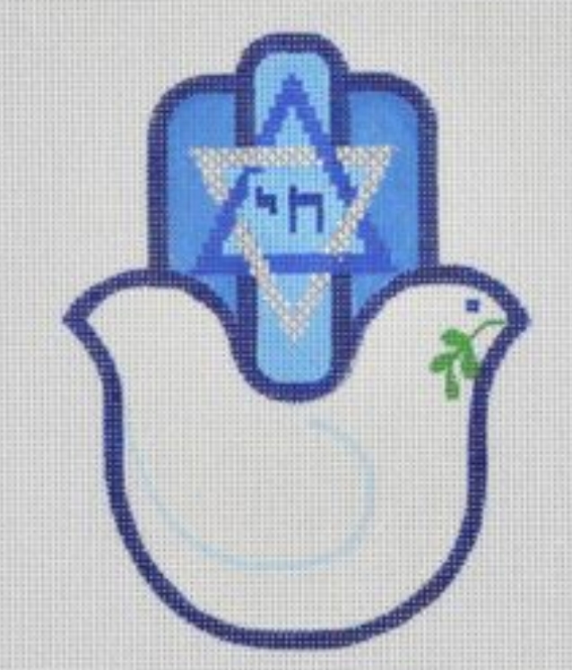 JUD04 Dove Hamsa