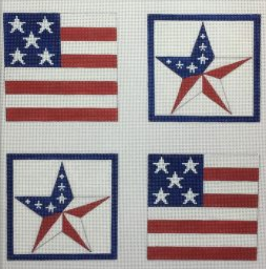 CS04 Patriotic Coasters