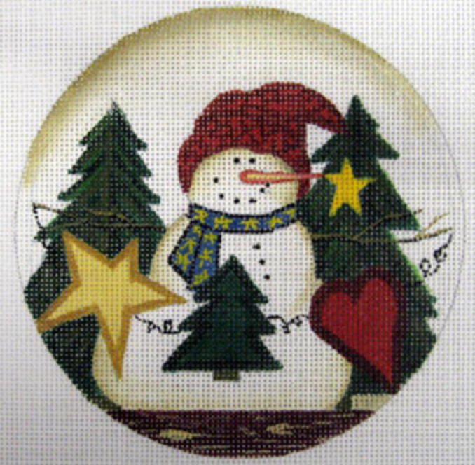 LK-39 Snowman Happy Holidays