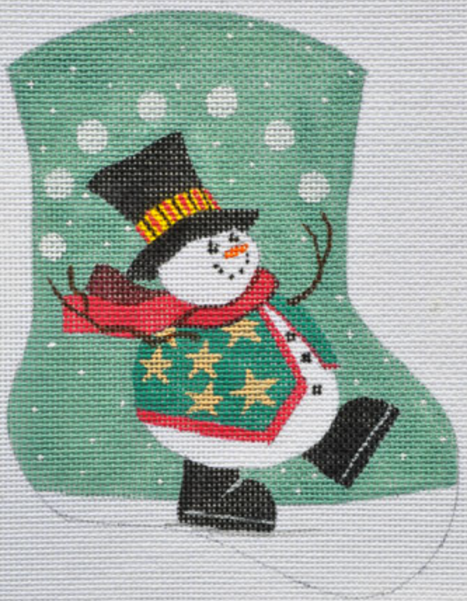 LK-66 Snowman Mini Stocking