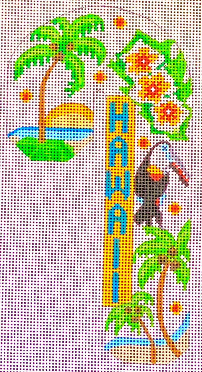 CH-937 Hawaii Travel Candy Cane