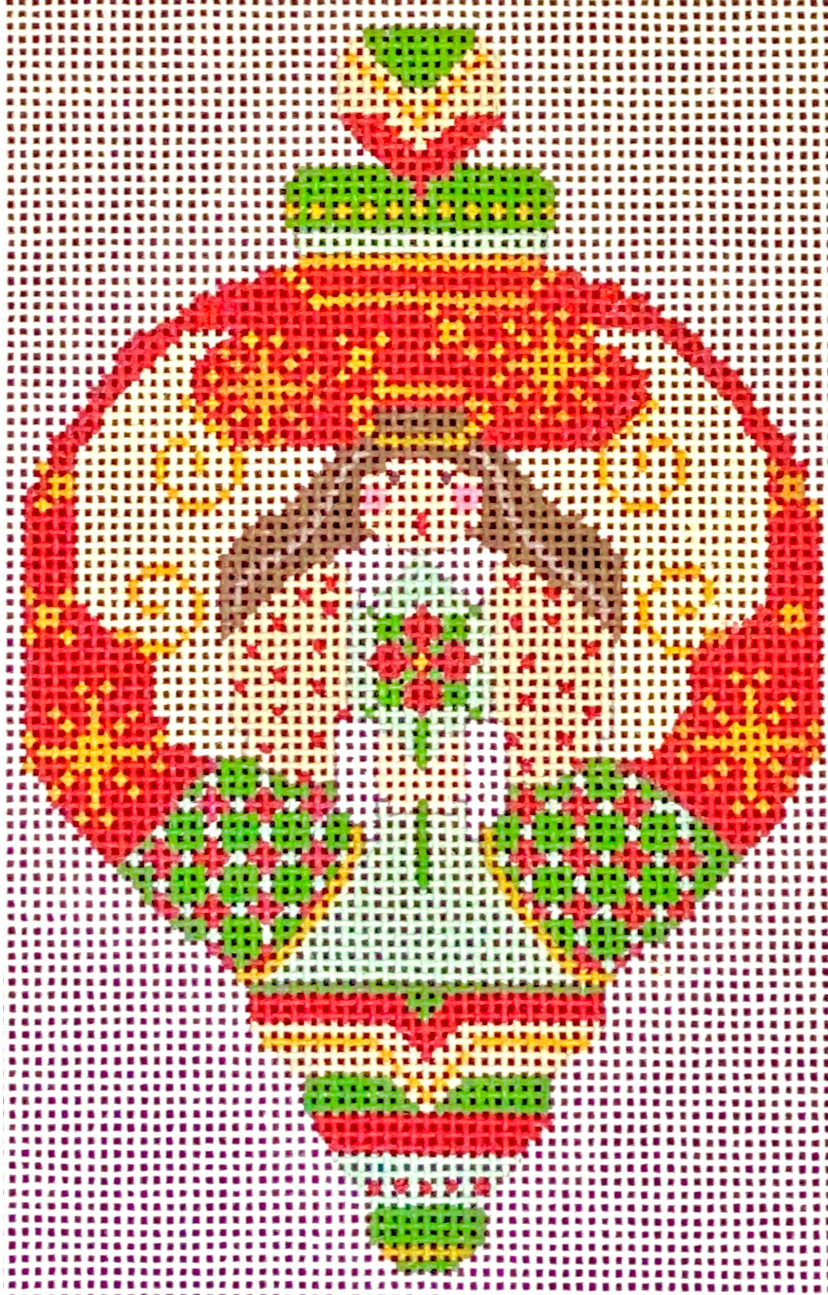 CH-894 Red Angel Ornament