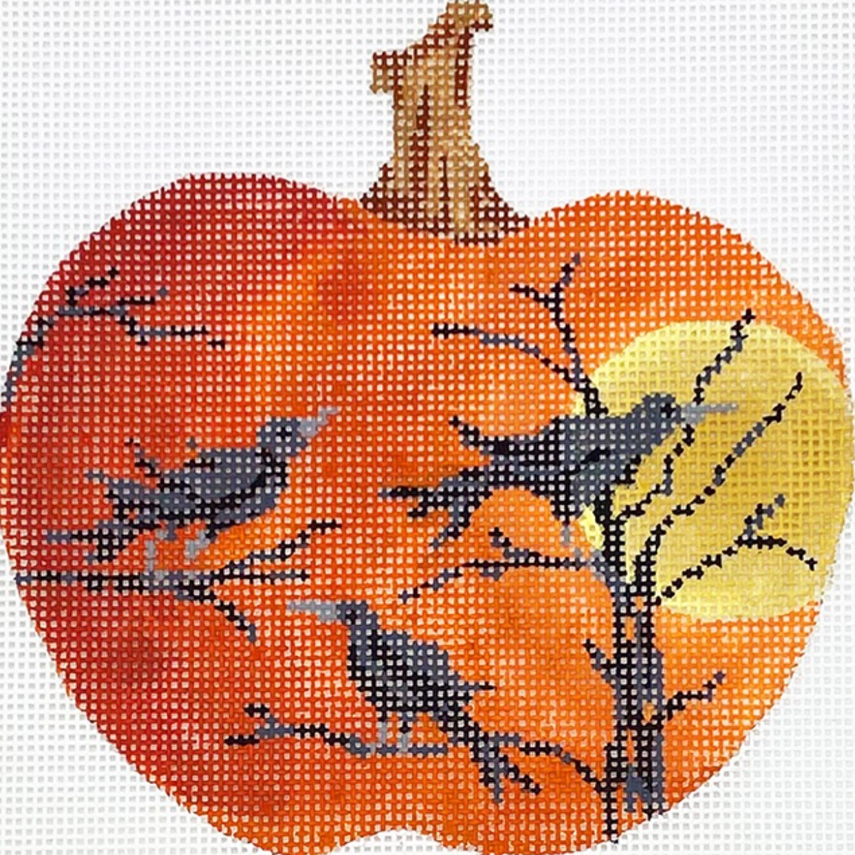 KCN1575 Raven's Caw Silhouette Pumpkin