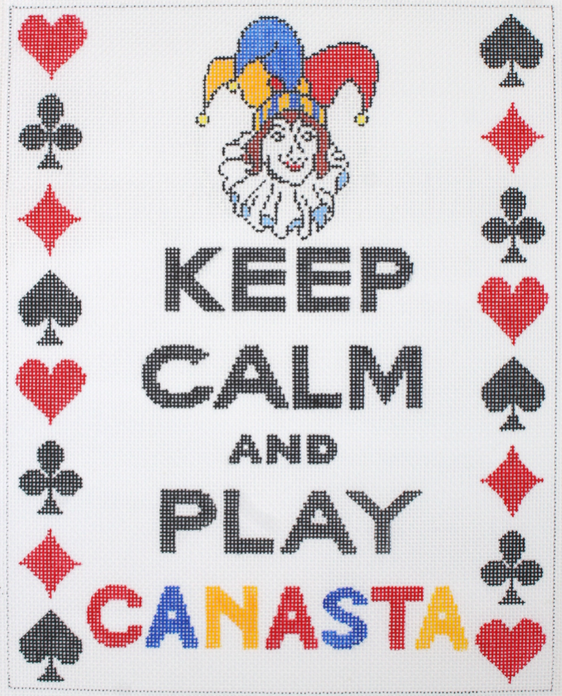 SS-235 Keep Calm and Play Canasta