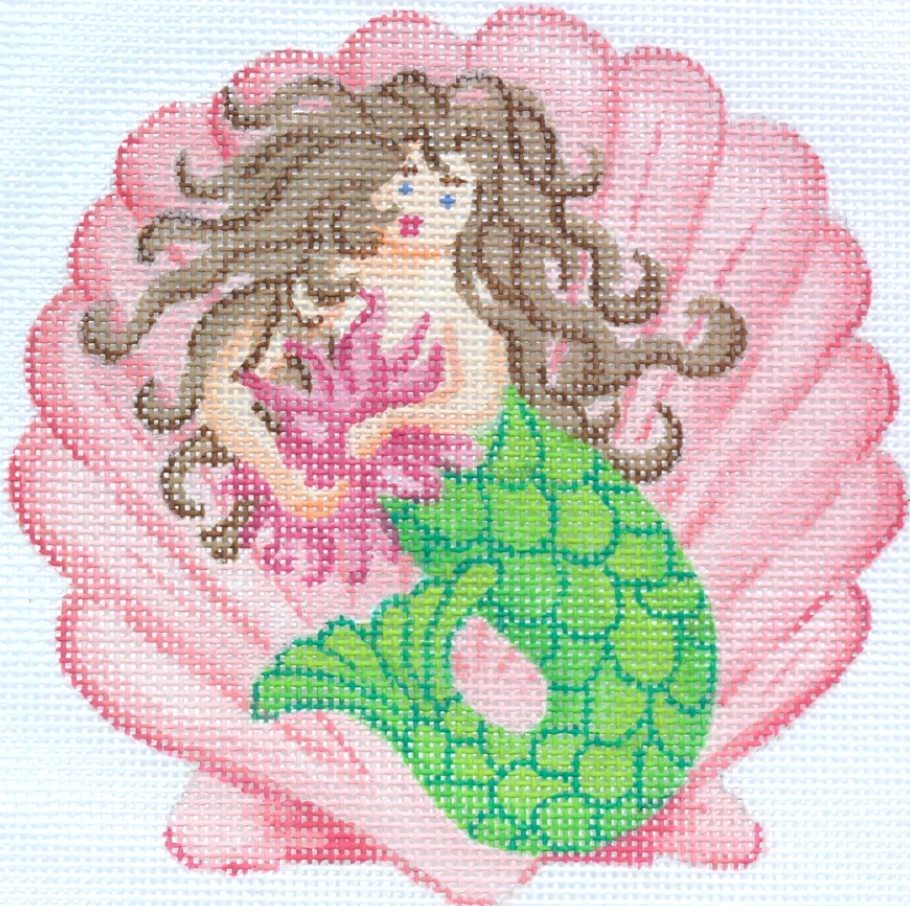 OM-84 Tropical Mini - Mermaid on Scallop Shell