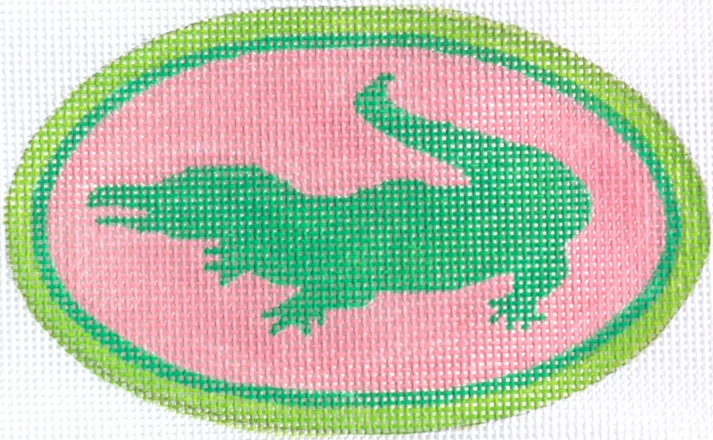 OM-95 Preppy Gator Oval