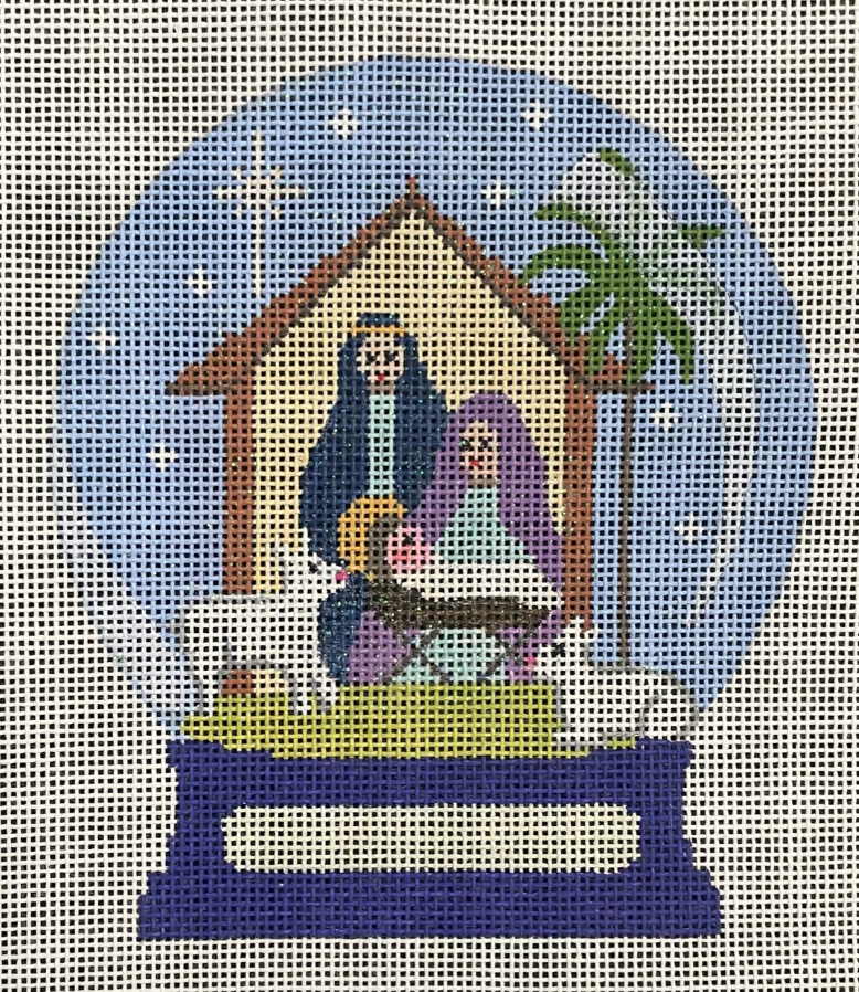 AL-108 Nativity Snow Globe