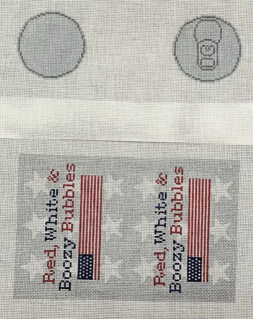 ASIT616 Red White and Boozy Bubbles Can