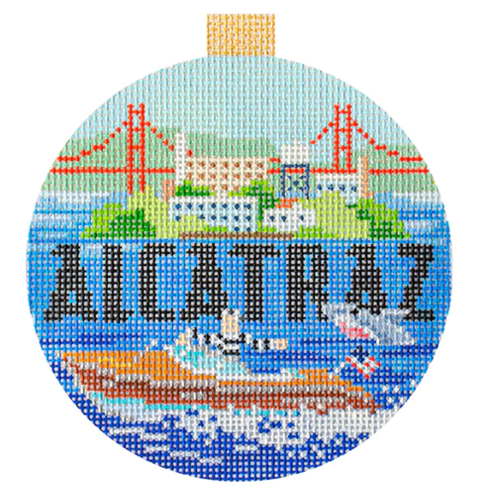 KB1617 Spooky Spots Travel Round - Alcatraz