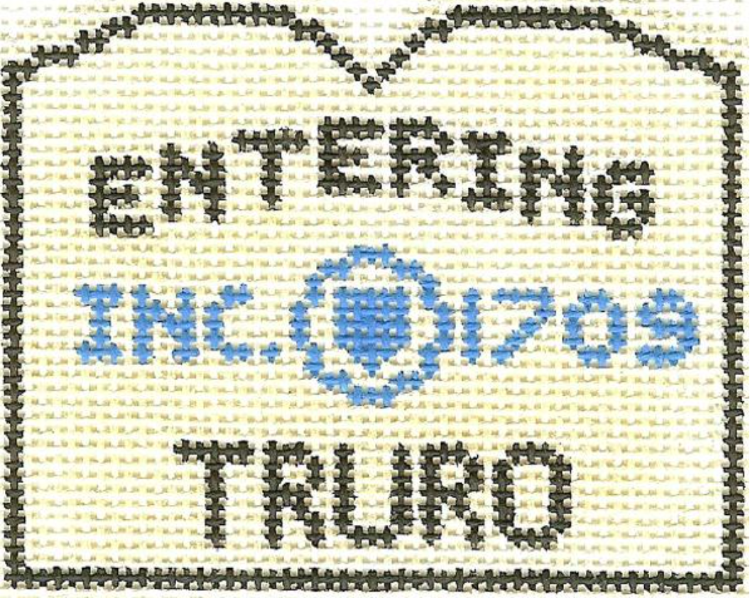 585 Entering Truro Sign