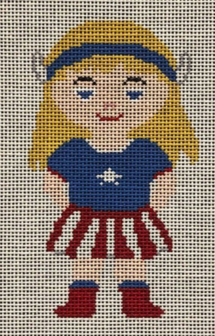 ASIT348 Captain America Girl