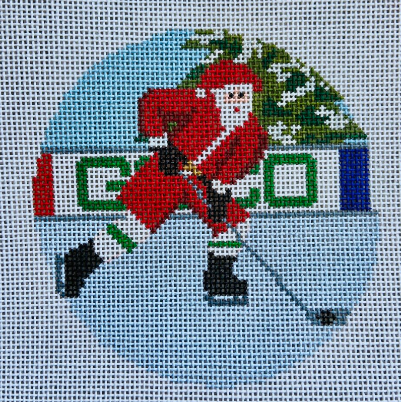 AOK46 Sporty Santa - Ice Hockey