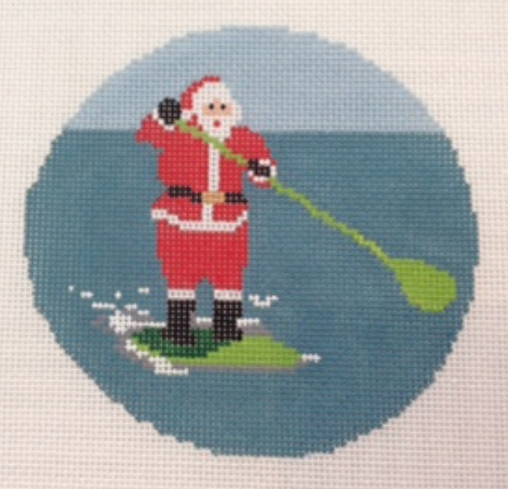AOK06 Sporty Santa - Paddleboard
