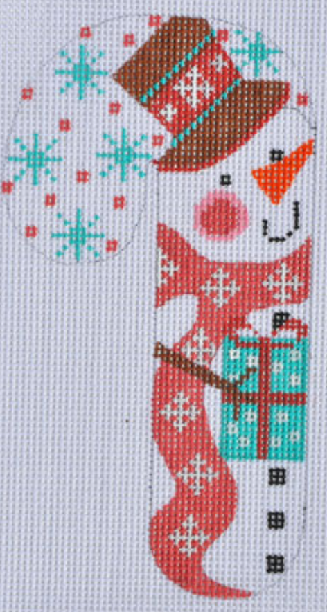 CH-131 Tipped Hat Snowman Candy Cane