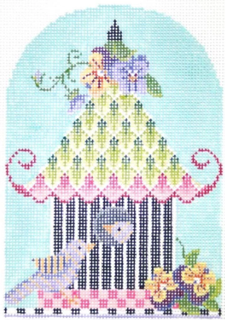 KBH05-18 Pansy Pagoda Birdhouse