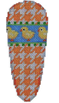 EM150 Houndstooth and Chicks Carrot