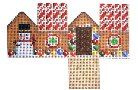 HH402 Marshmallow Snowman Mini Cottage