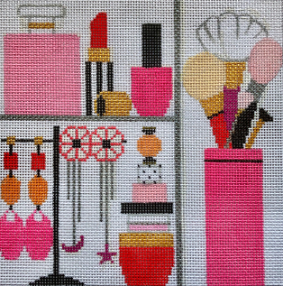 AL-050 Retro Bathroom Vanity Shelves