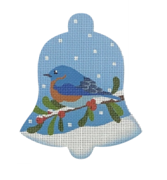 BL04 Blue Bird Snow Bell