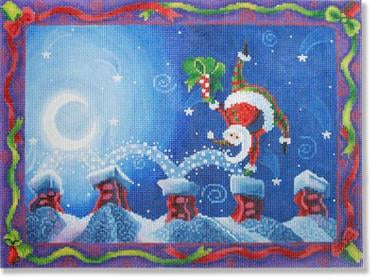 MN-PL21 Cartwheel Santa