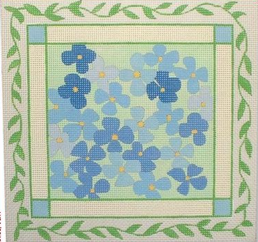 DK-PL16 Blue Hydrangeas