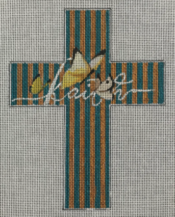 IF267 Faith Cross with Butterflies