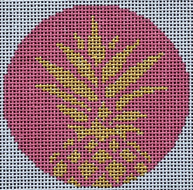 TS049 Pineapple 3" Round - Pink