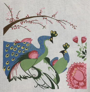 KCD4016 Peacocks in Love - Large