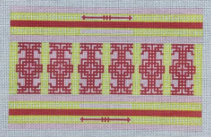 KCD4182PY The Dale Clutch - Pink and Yellow