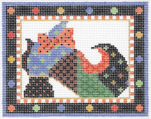 KCN9122 Halloween Foot Couture - 18 Mesh