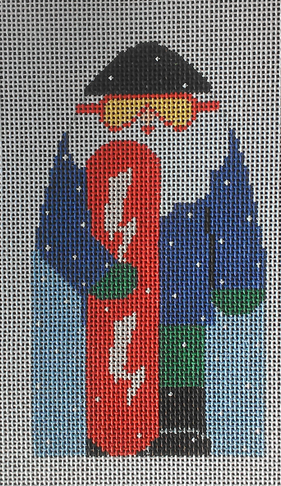 CO169 Snowboard Santa