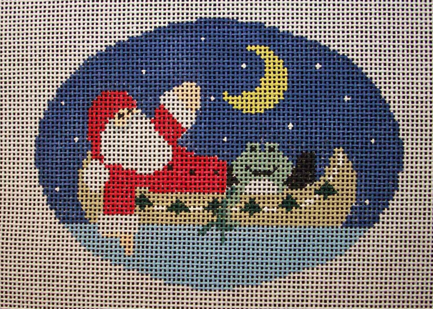 MO121 Santa in Canoe