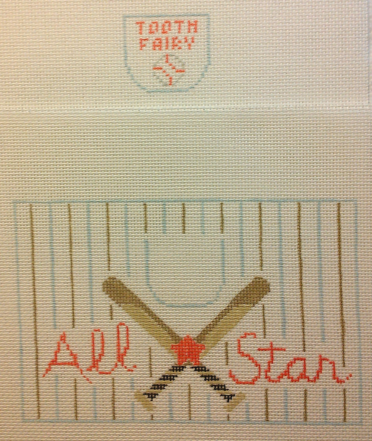 PT202 Baseball Tooth Fairy Pillow