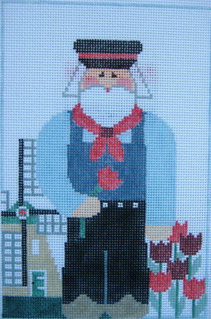 CX210 Dutch Boy Santa with Stitch Guide