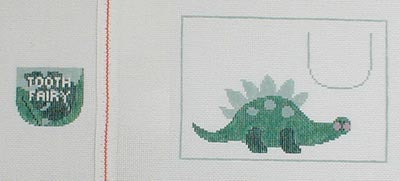 PT152 Dinosaur Tooth Fairy Pillow