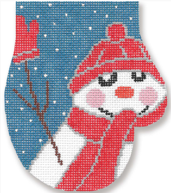 LM-XO28 Snowman Mitten