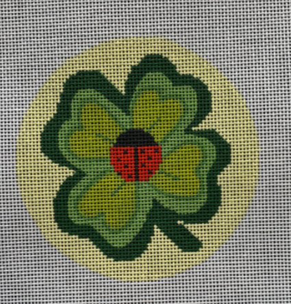 O-03 Lucky Shamrock with Ladybug