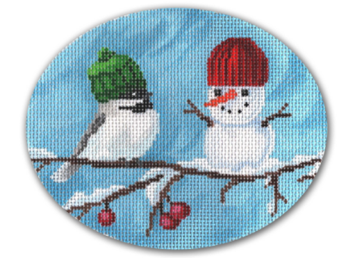 SC-XO46 Chickadee's Snowman