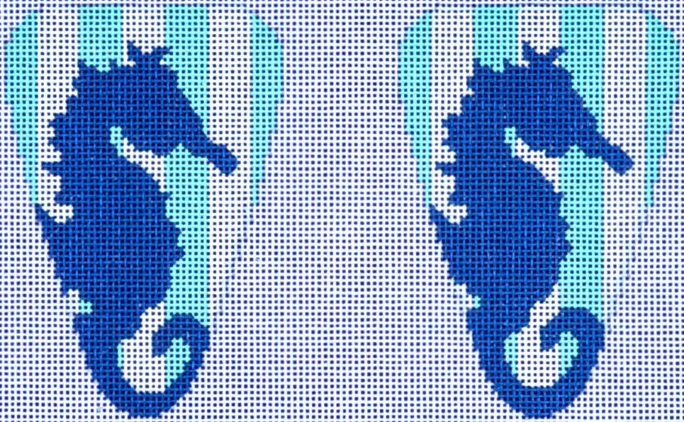 TS171 Seahorse Stencil Scissor Case