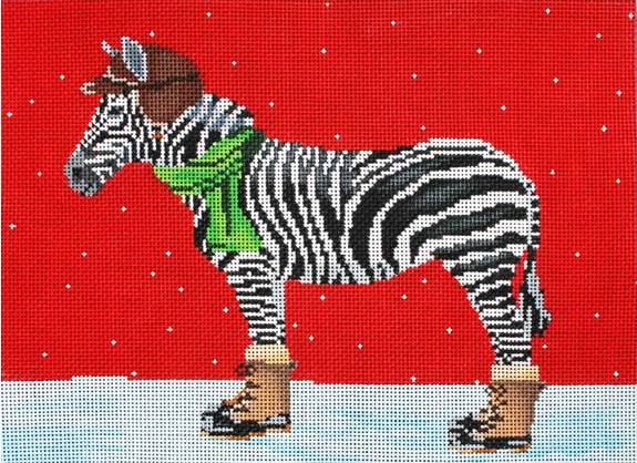 SC-PL07 Zebra Dressed for Winter