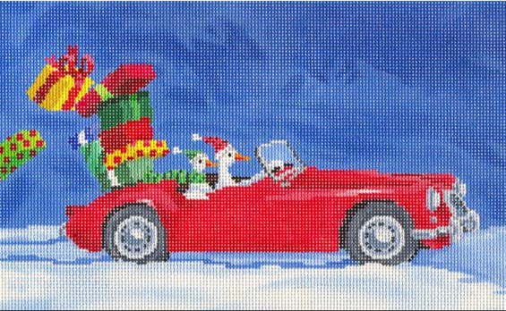 SC-PL20 Hot Rod Christmas Geese