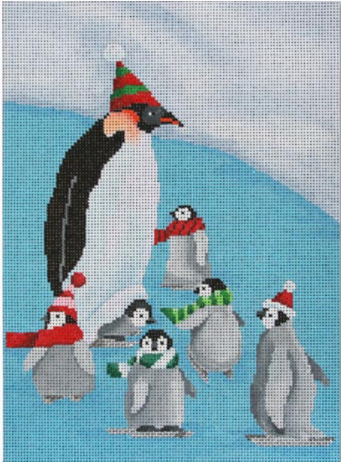 SC-PL45 Papa Penguin with Babies