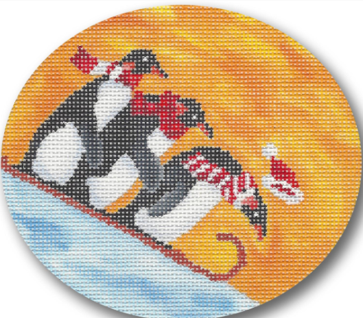 SC-XO36 Penguins Sledding