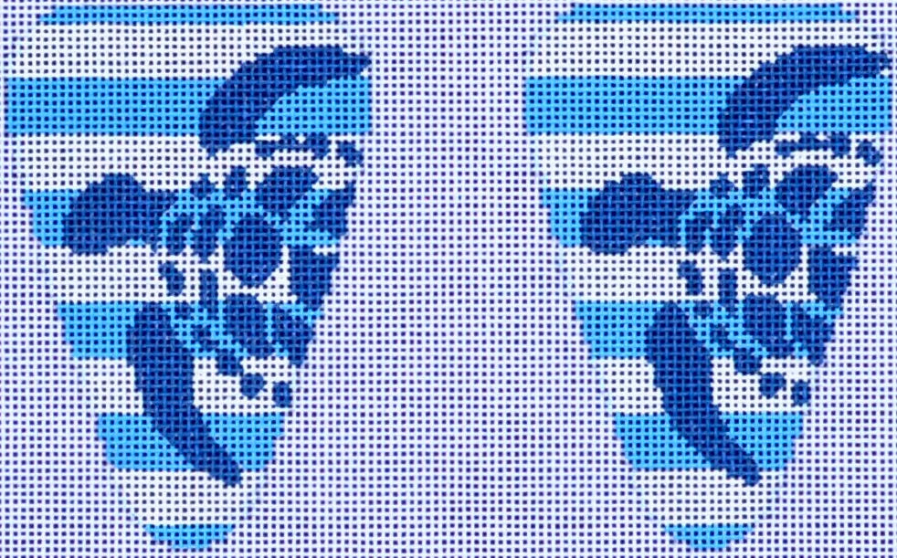 TS170 Sea Turtle Stencil Scissor Case